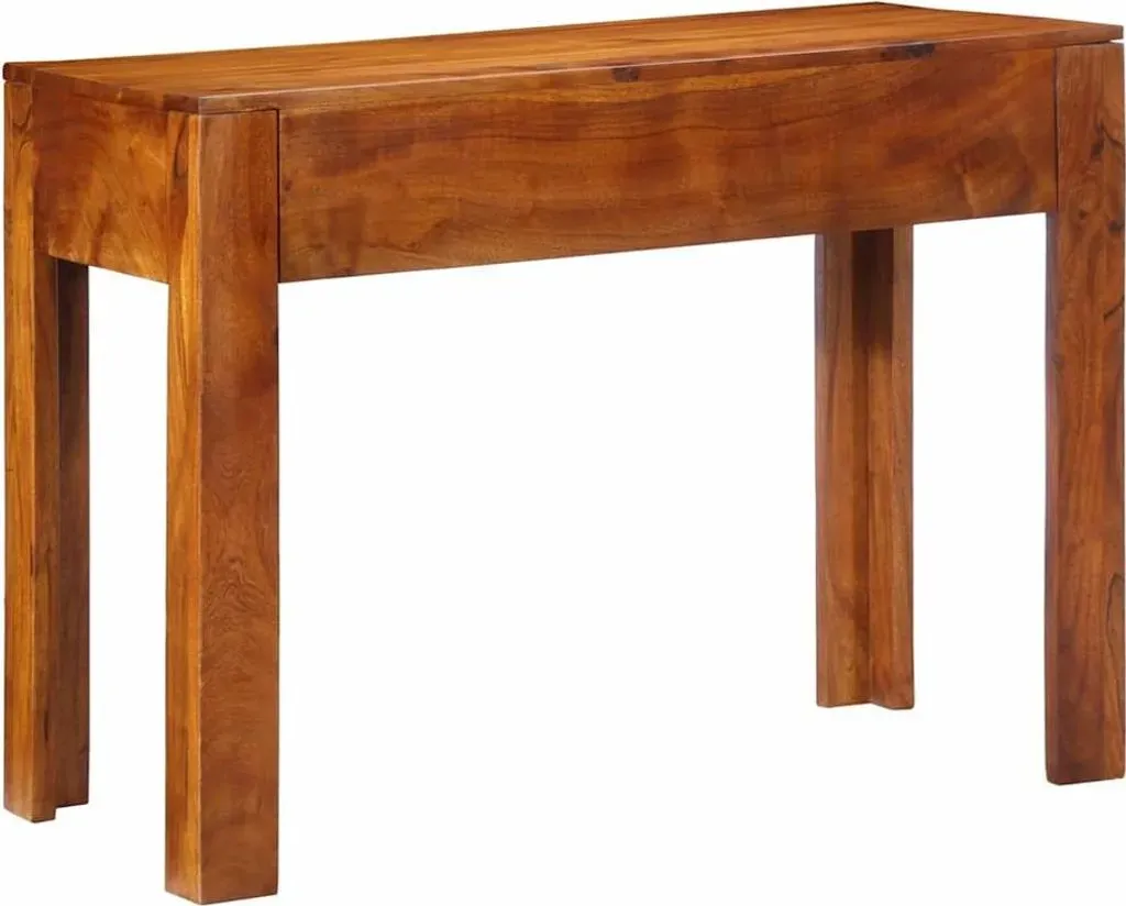 Schreibtisch Akazie massiv / Braun