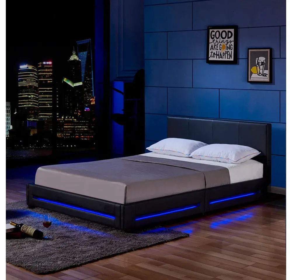 LED Asteroid 140 x 200 schwarz