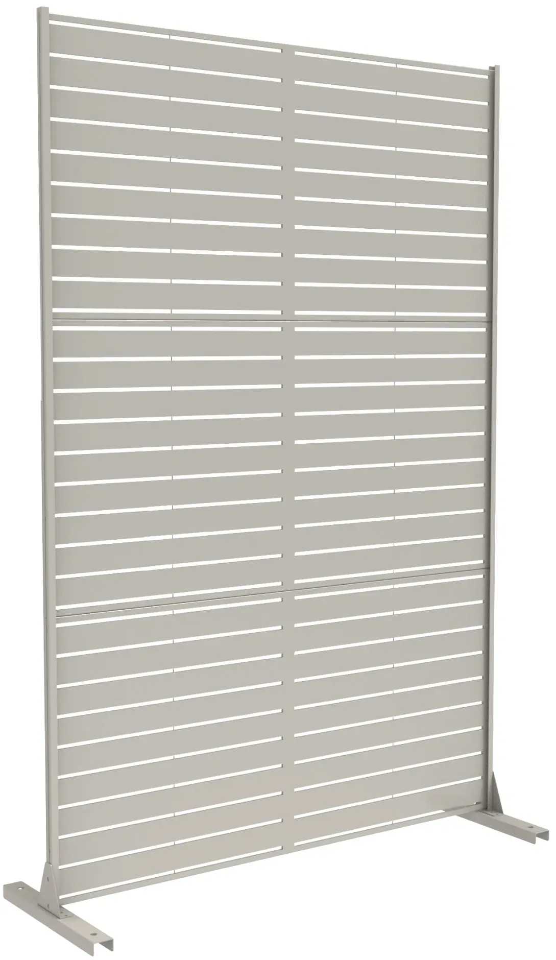 Trennwand Nodepp 180 x 120 cm Knoblauchbeige