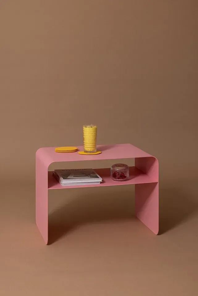 Beistelltisch Cosmo Stahl Pink