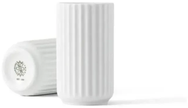 Lyngby-Vase 8,5 cm weiß