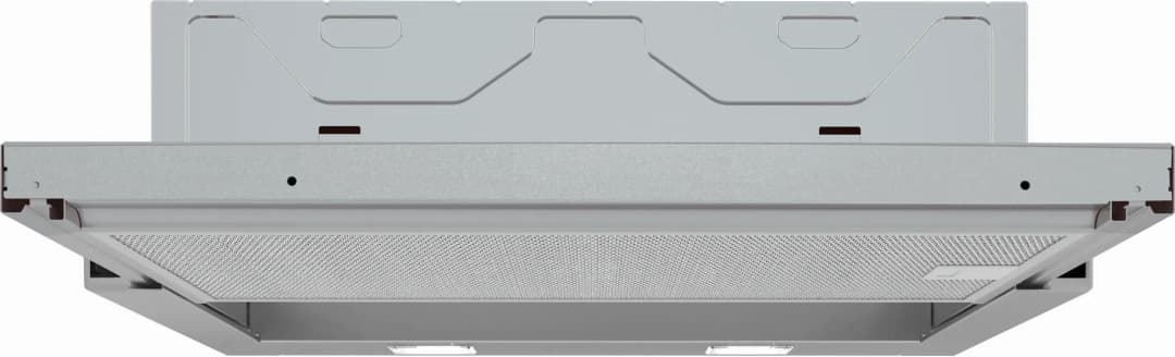 D46BR22X2 Flachschirmhaube 60 cm Silbermetallic