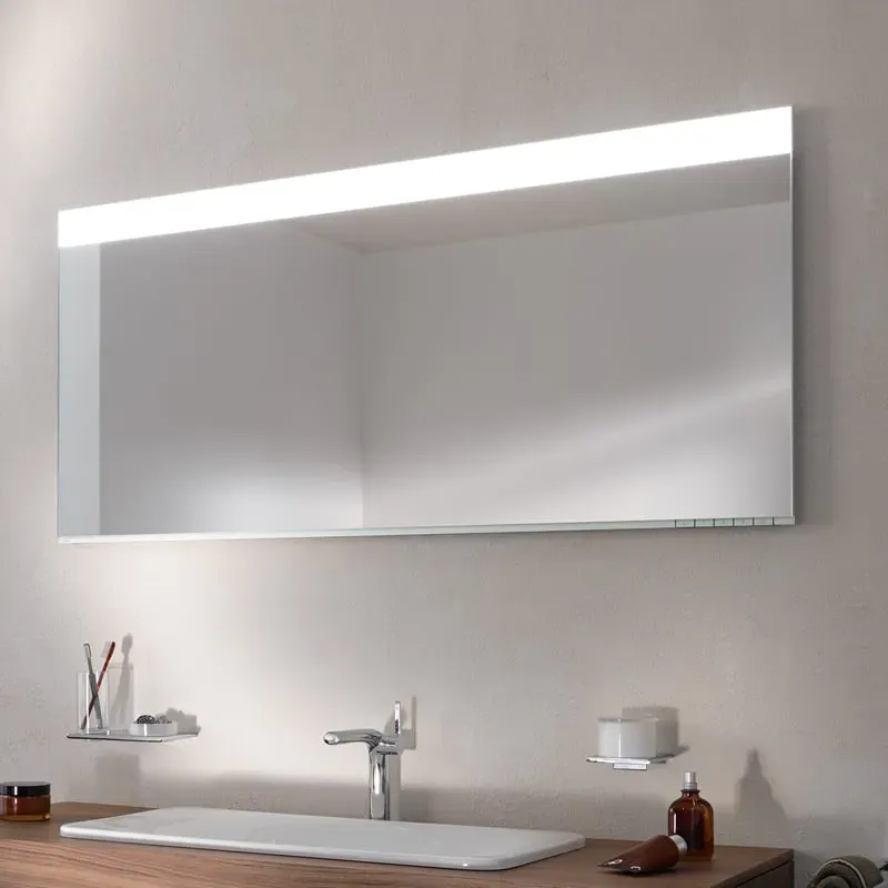 Lichtspiegel 1410 x 650 x 33 mm Silber