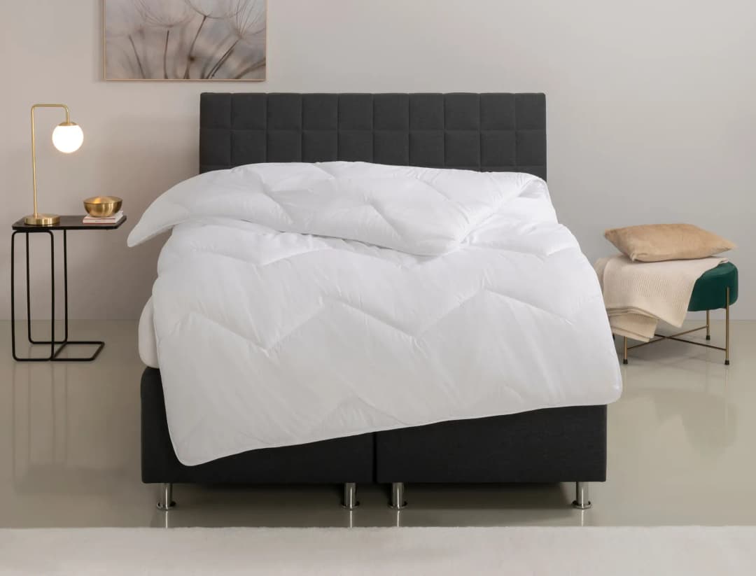 Microfaserbettdecke OTTO HOME "Sartes, Bettdecke 135x200 cm, 155x220 cm", weiß, B:155cm L:220cm, Bezug: 100% Polyester. Füllung: 100% Polyester, Bettdecken, Microfaserbettdecke, Bettdecken, Sommer, Decke, für Allergiker geeignet