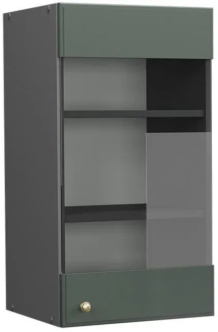 Hängeschrank Fame-Line 40 x 72 x 34,1 cm Grün-Gold