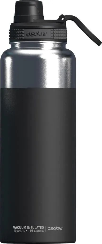 Mighty Alpine Flask Schwarz 1 l