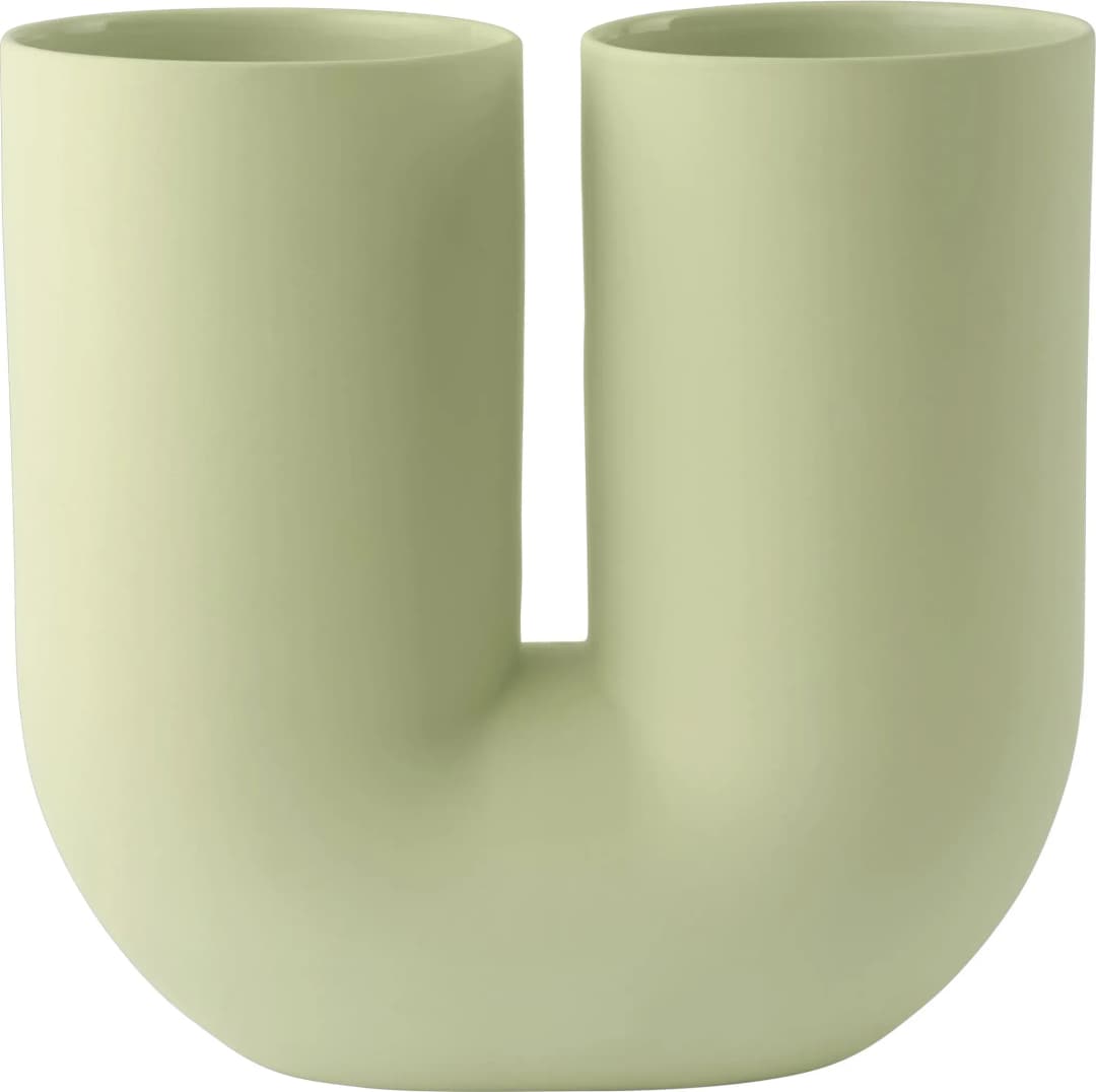 Kink Vase 26 cm hellgrün
