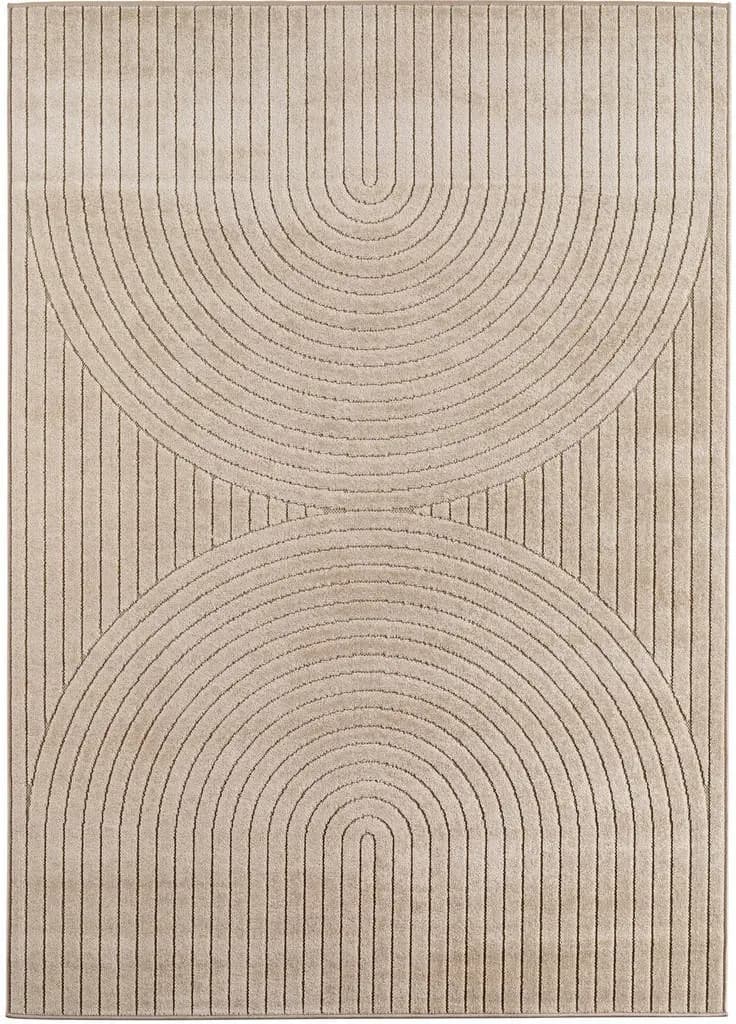 ENGADIN Kurzflorteppich 200 x 290 cm Beige