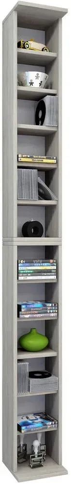 Bigol CD-Regal 21 x 183 x 20 cm Braun