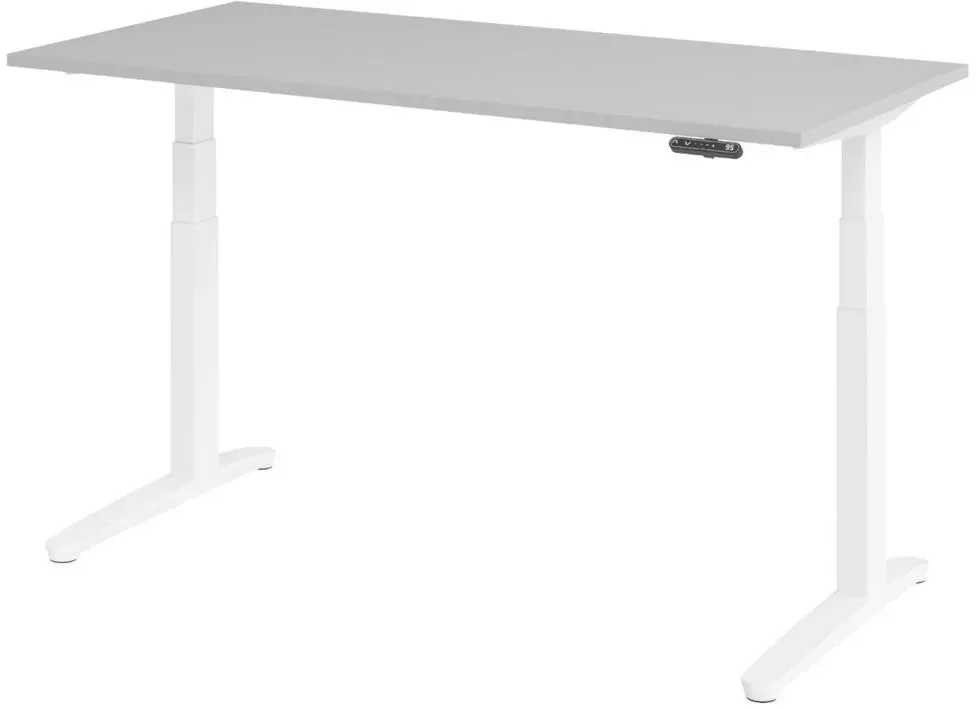 Schreibtisch XBHM Grau / Weiß