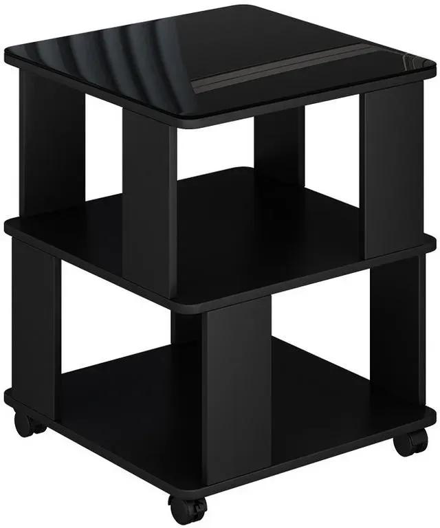 Velito Schwarz Holzwerkstoff 50 x 50 cm