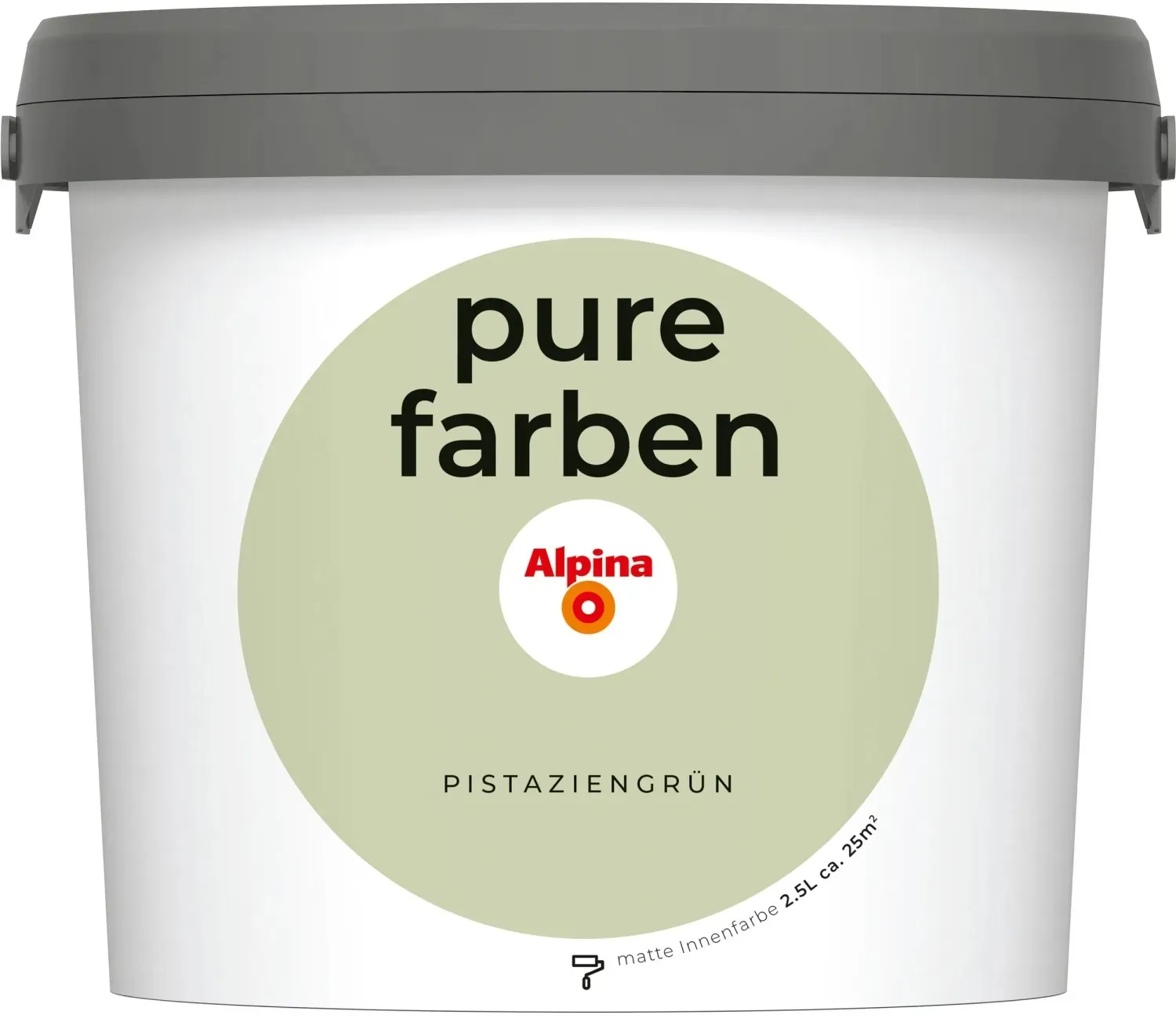 Wandfarbe Pistaziengrün matt 2,5 l