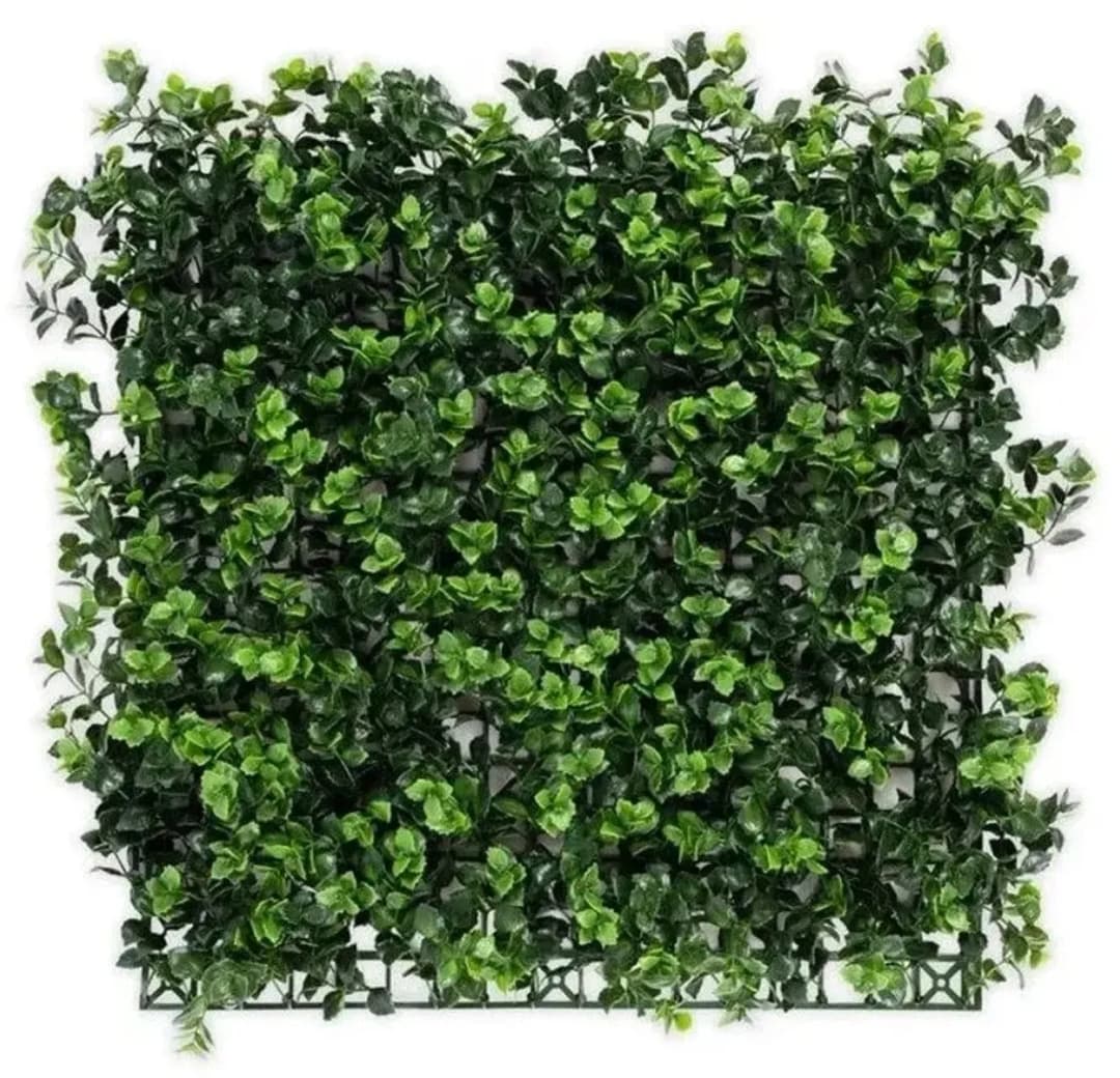 Pflanzenwand Pachysandra Kunstpflanze zur Dekoration 50 x 50 cm