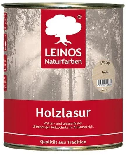Holzlasur Hellgrau 0,75 l