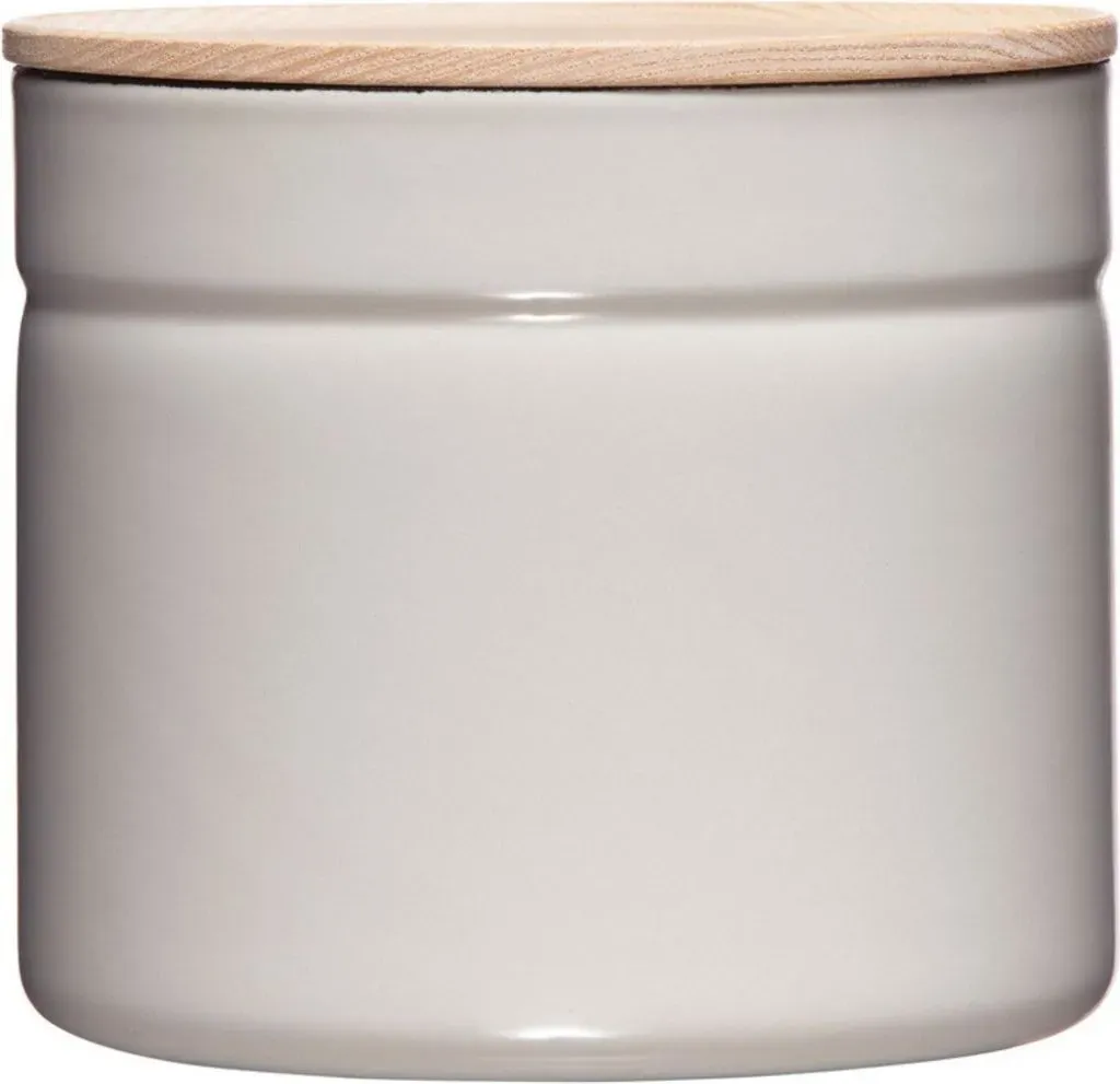 Frischhaltedose grau Ø13 cm 1,35 l