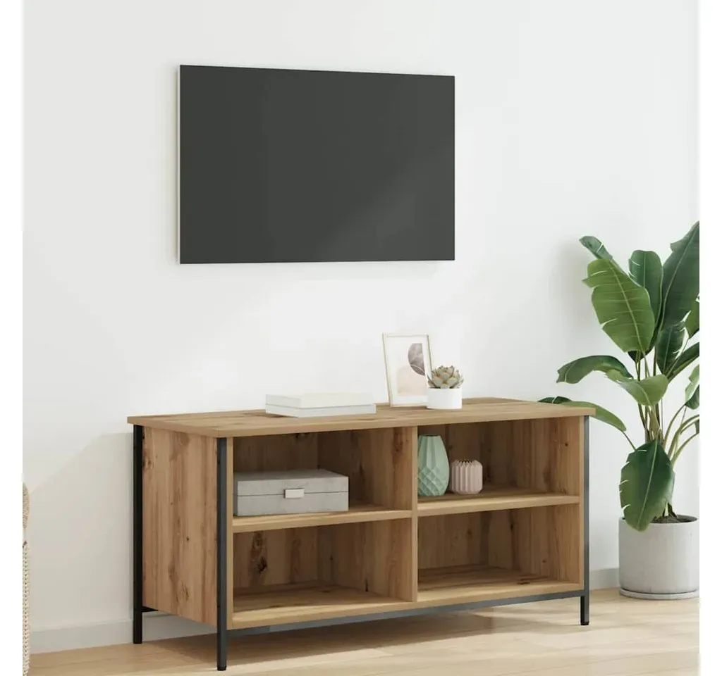 Artisan-Eiche TV-Schränk 100 x 40 x 50 cm Holzwerkstoff