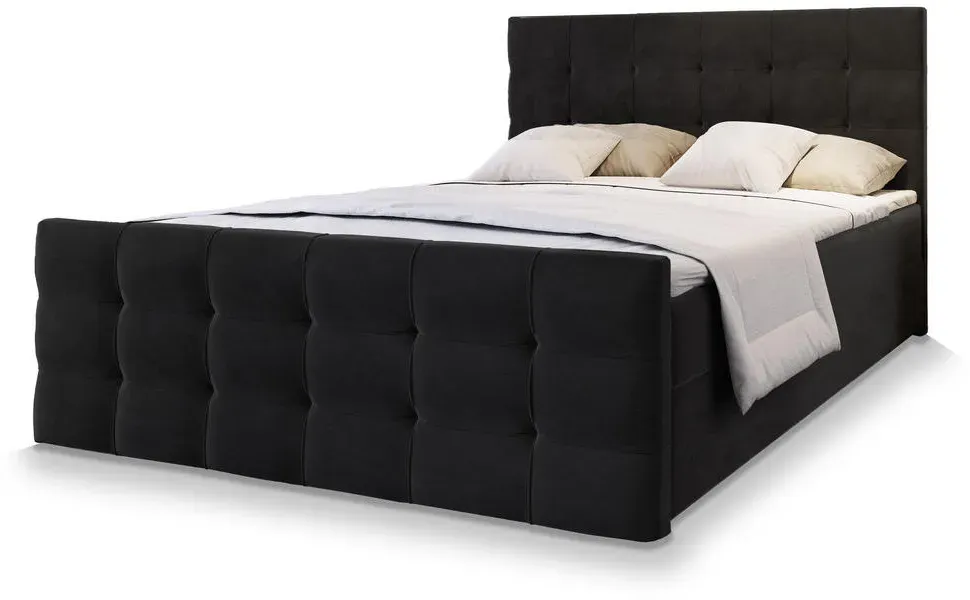 Amon 140 x 200 cm H2/H3 Schwarz