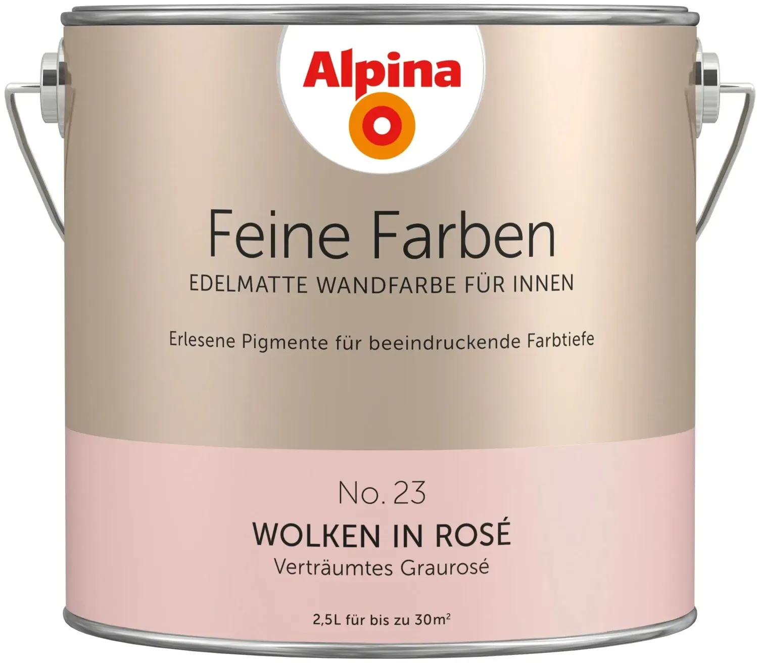 Feine Farben 2,5 l No. 23 wolken in rosé