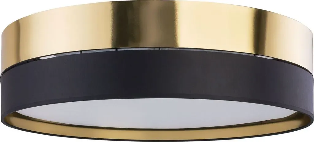 Deckenleuchte HILTON schwarz/gold, - 60cm