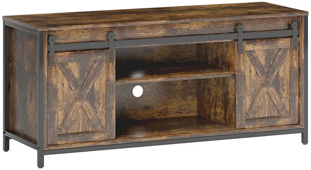 TV-Schrank 120 x 40 x 54 cm Braun Holzwerkstoff