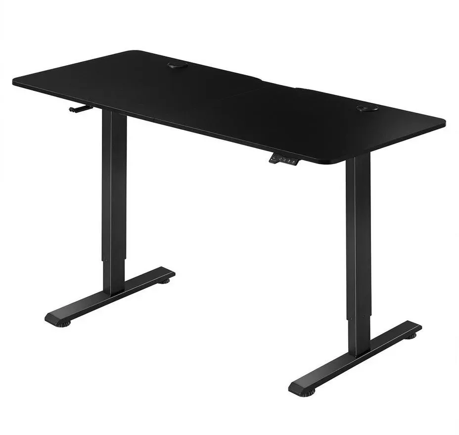 Schreibtisch Office Stand 140 x 60 cm Schwarz