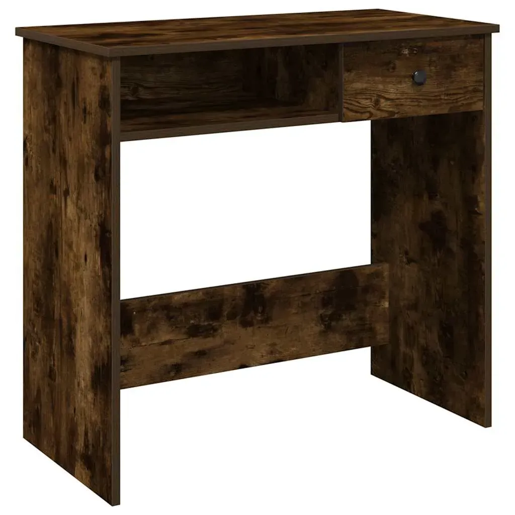 Schreibtisch Räuchereiche 80x40x75 cm / Braun
