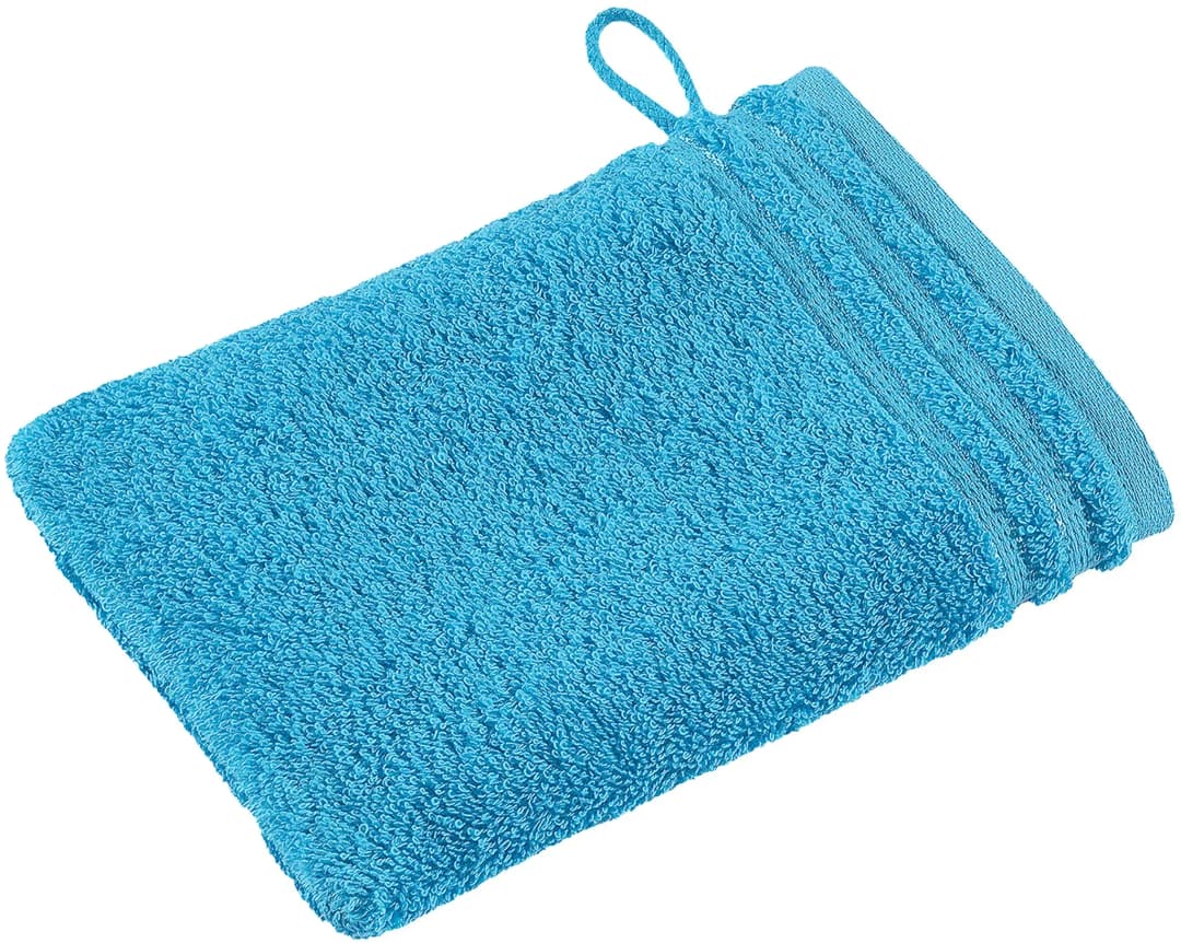 Calypso Feeling Waschhandschuh 16 x 22 cm türkis