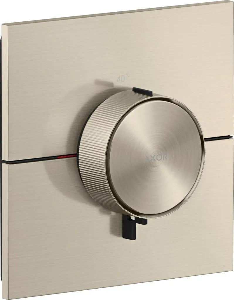 ShowerSelect ID Thermostat Unterputz eckig für 1 Verbraucher Brushed Nickel 36774820