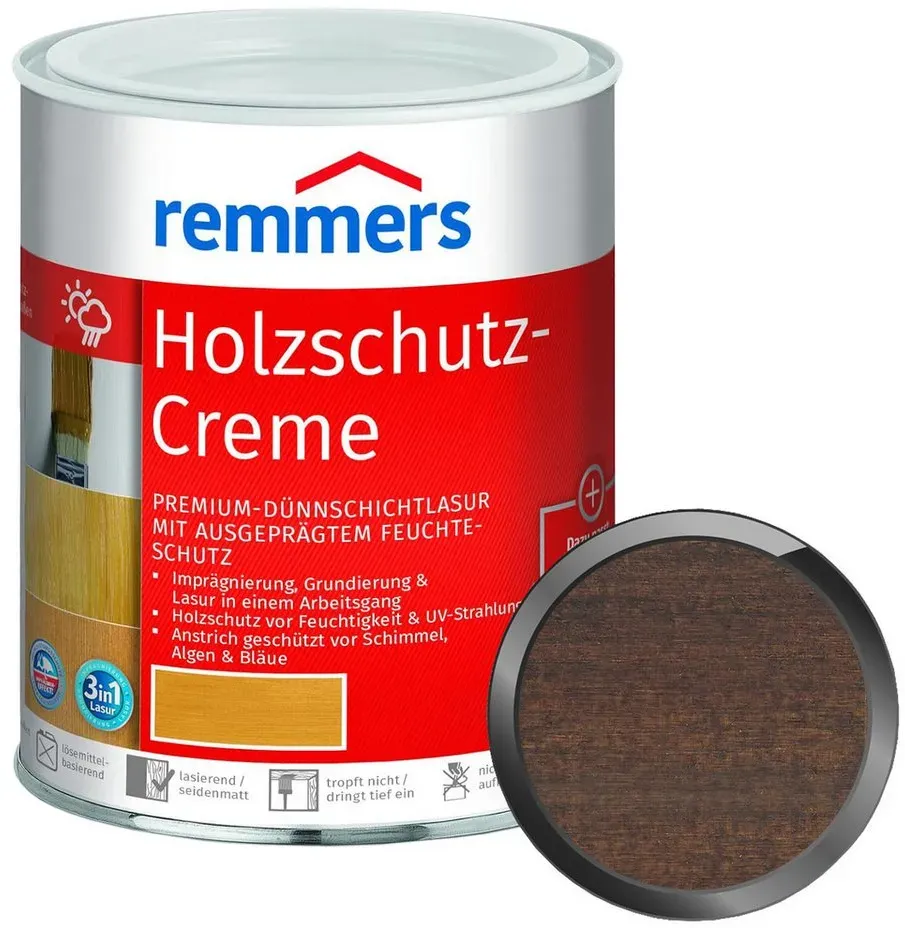 Holzschutz-Creme Palisander 5 l