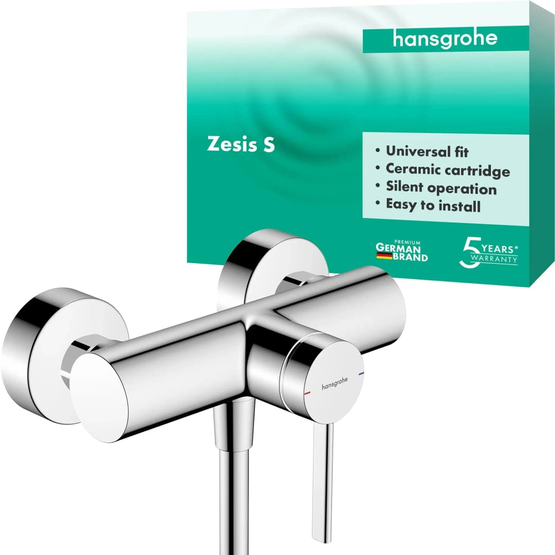 Zesis S Einhebel-Duscharmatur Aufputz für 1 Verbraucher Chrom 74621000