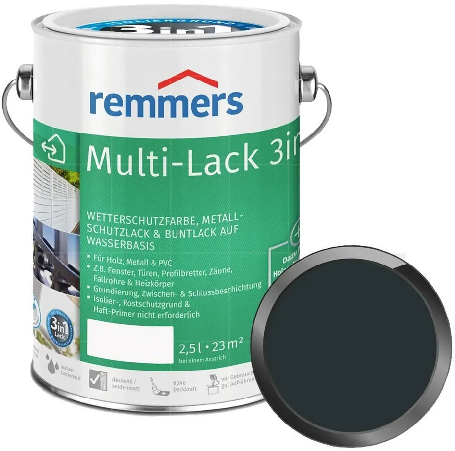 Multi-Lack 3in1 2,5 Liter grau