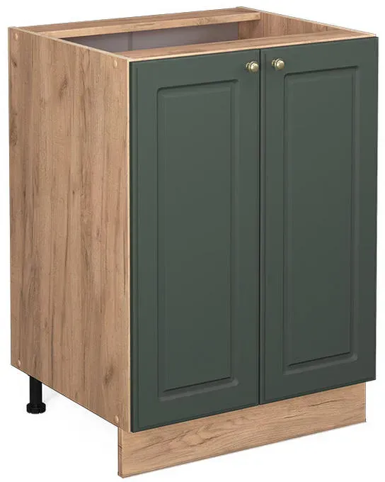 Unterschrank Fame-Line 60 x 51,6 x 82 cm Grün-Gold
