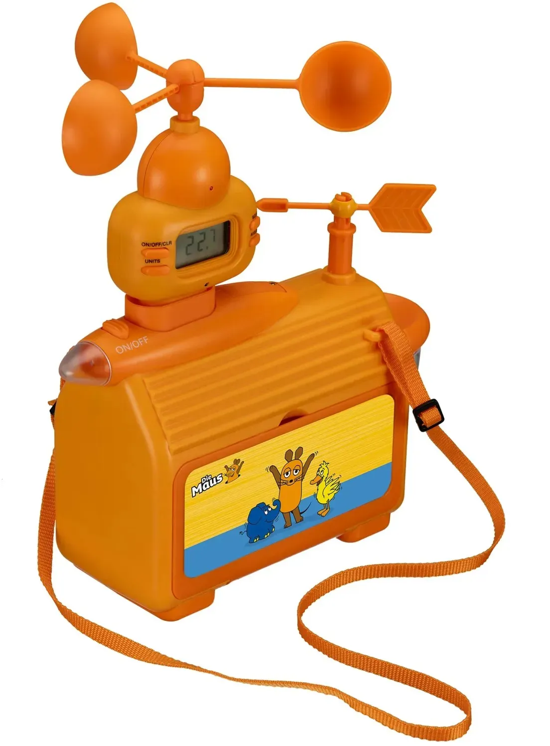 Wetterstation für Kinder Gelb