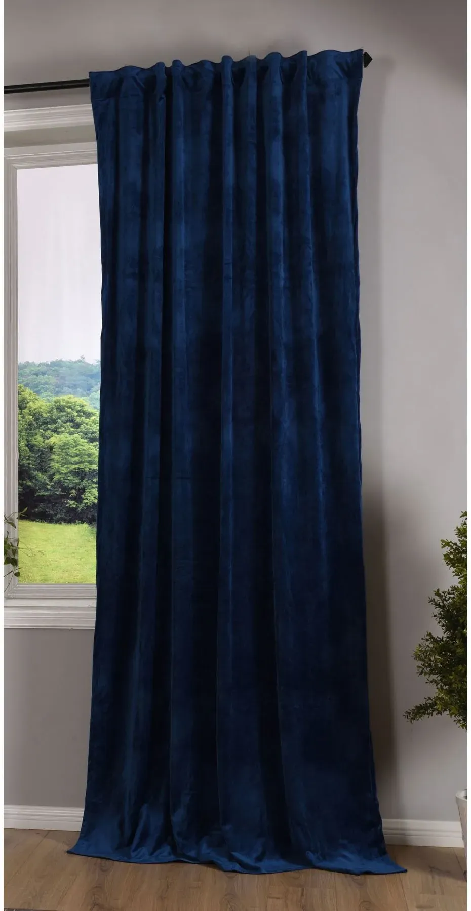 Milano Schlaufen 235 x 135 cm Blau 1 Stück