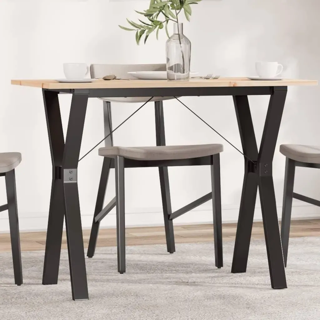 Y-Gestell 100 x 75 x 50 cm braun
