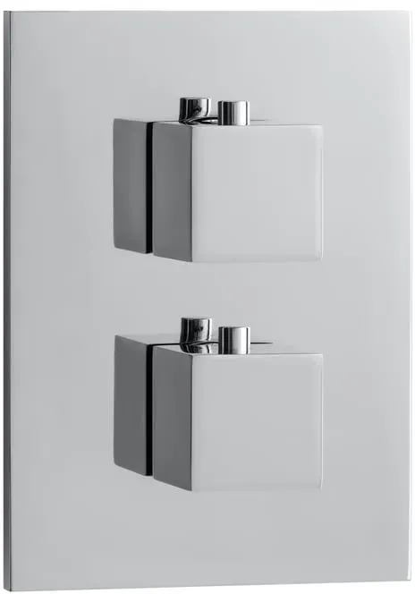Neo Castell Duschthermostat square für 1 Verbraucher Chrom 11.500550.2.01