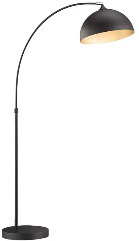 Bogenleuchte 200,0cm Schwarz