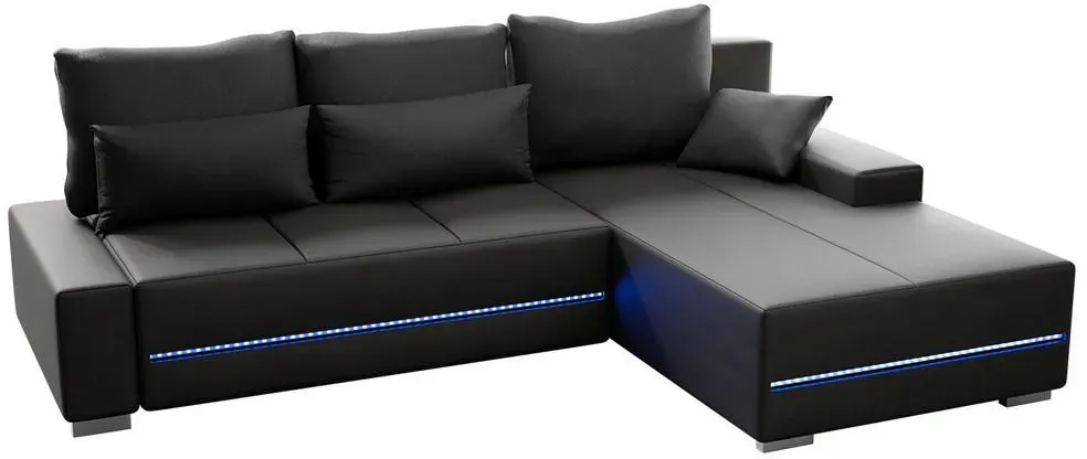 Sofa Davos Rechts Dunkelgrau