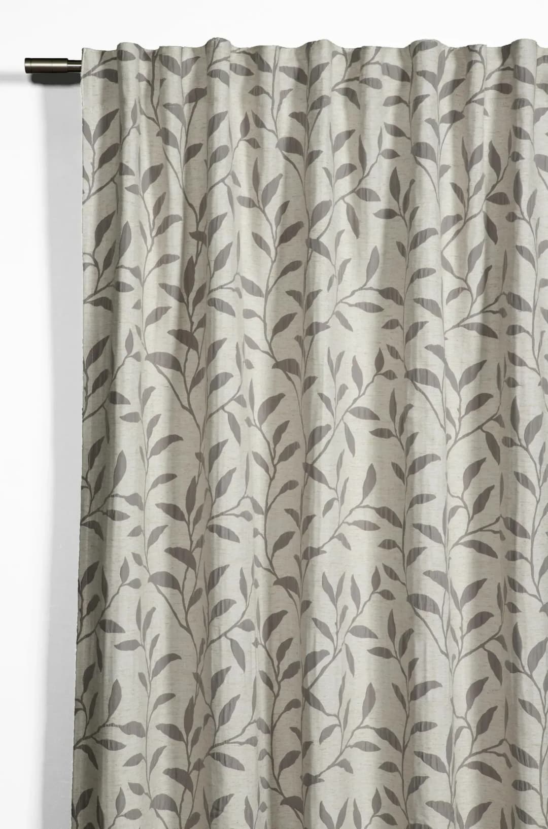 Schal Jacquard Ranke Schlaufen 140 x 245 cm Beige 1 Stk.