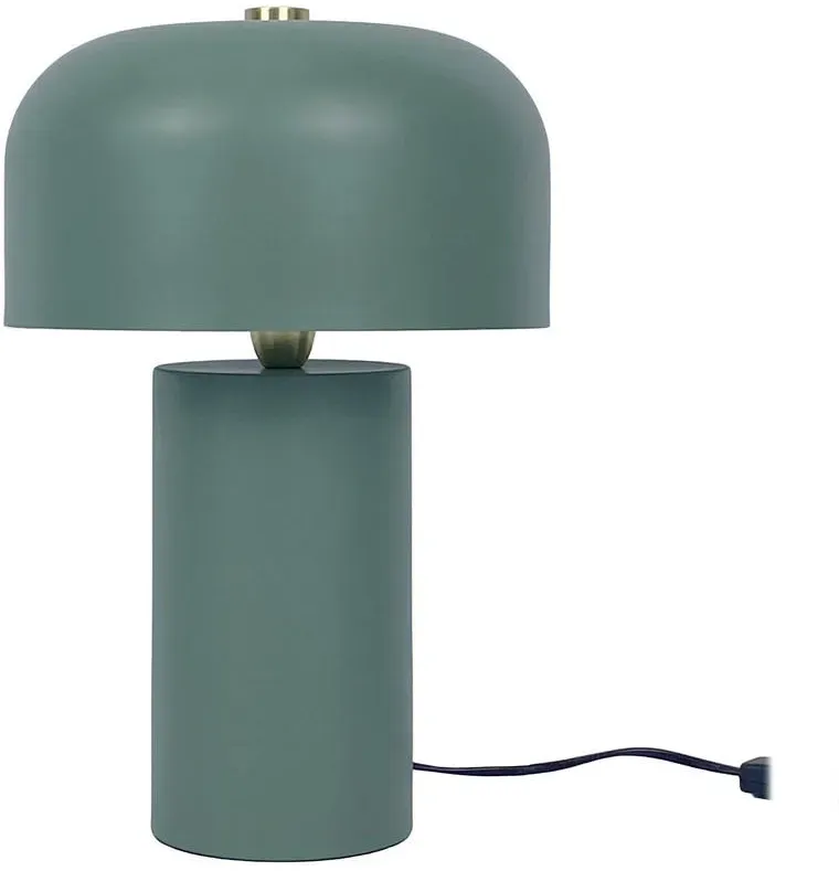 Tischlampe, Pilz Grün,