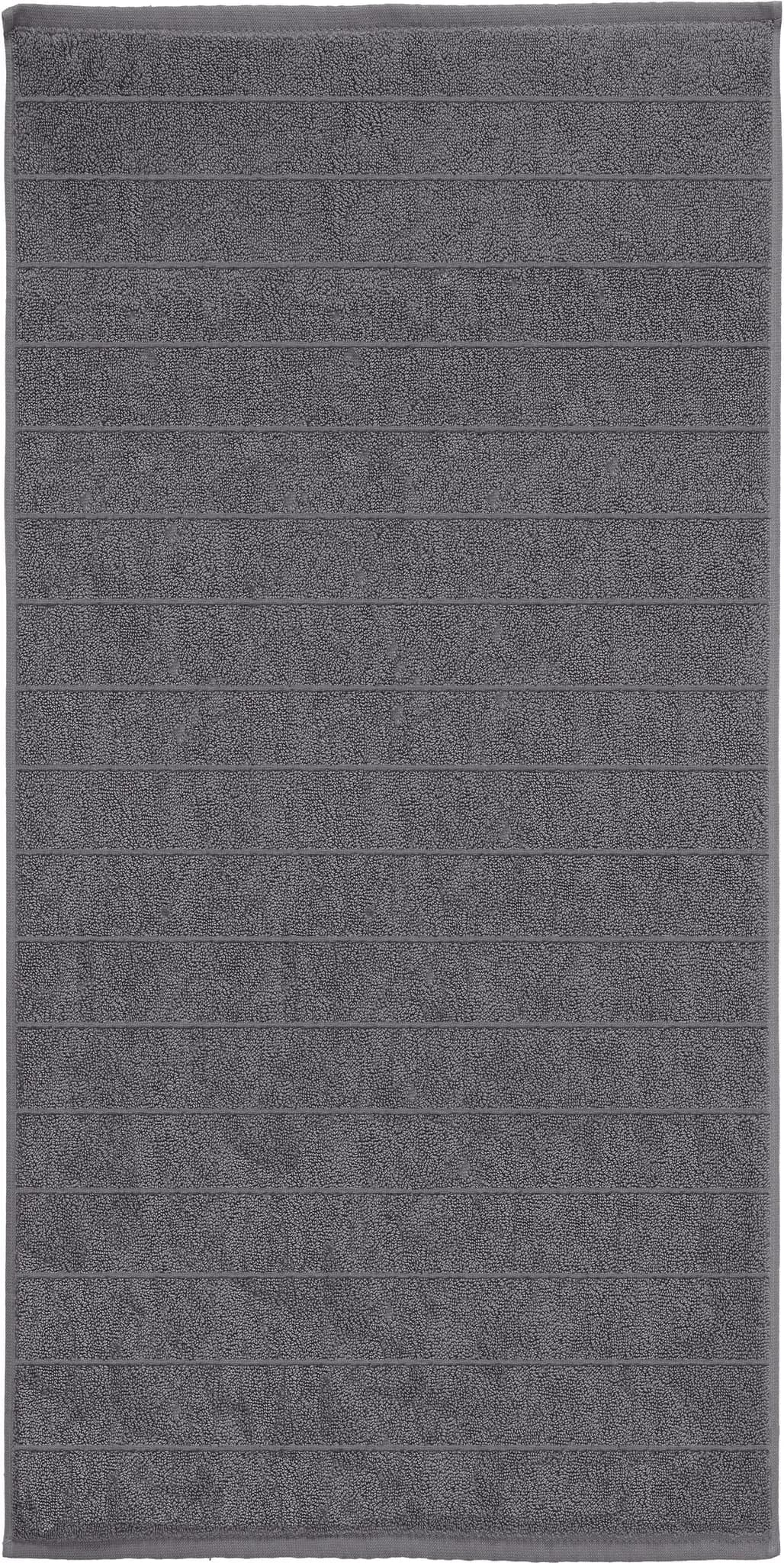Via Handtuch 50 x 100 cm grau
