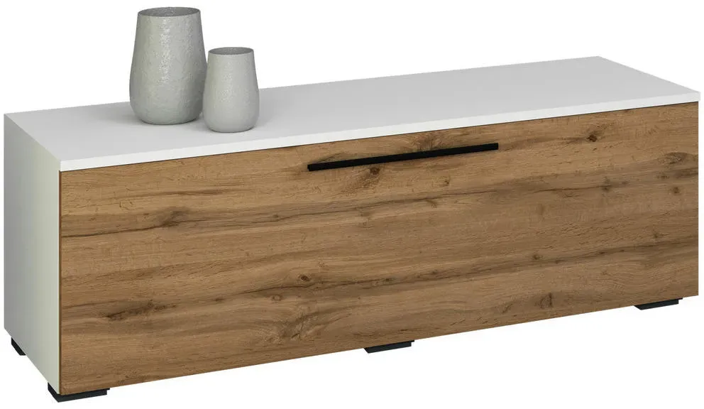 Arila M TV-Lowboard 115 cm Braun/Holz