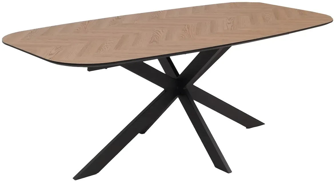 HWC-O56 200 x 77 x 100 cm helle Eiche-Optik