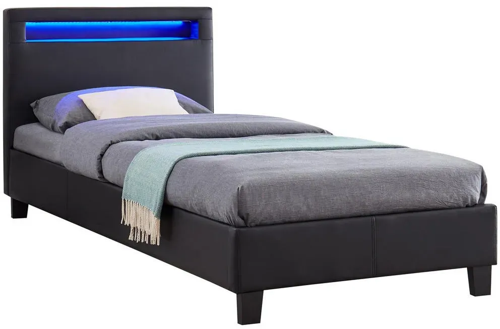 Mandalay 90 x 200 cm Schwarz