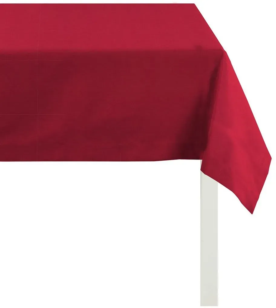 Tischdecke 4362 Rips - UNI 45 x 135 cm Rot