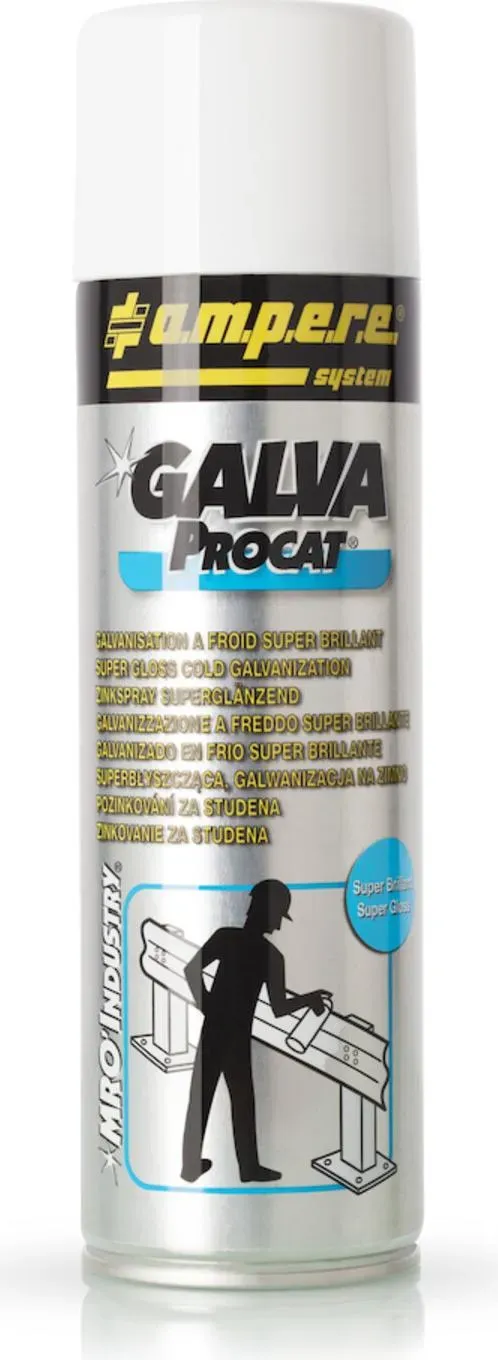 A.M.P.E.R.E. Zinkspray Galva Procat 500 ml superglänzend