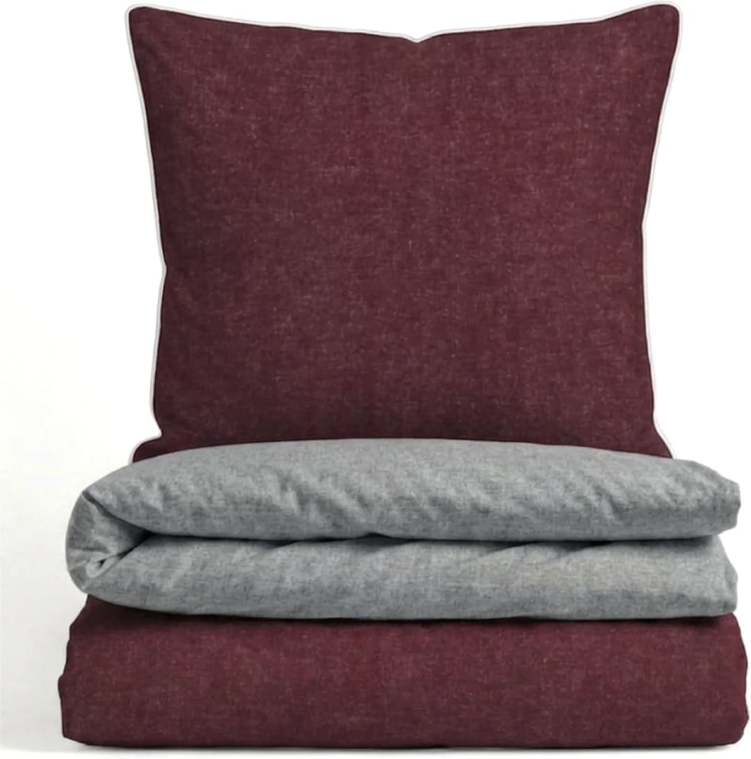 Hermal bordeaux 155 x 200 cm + 80 x 80 cm