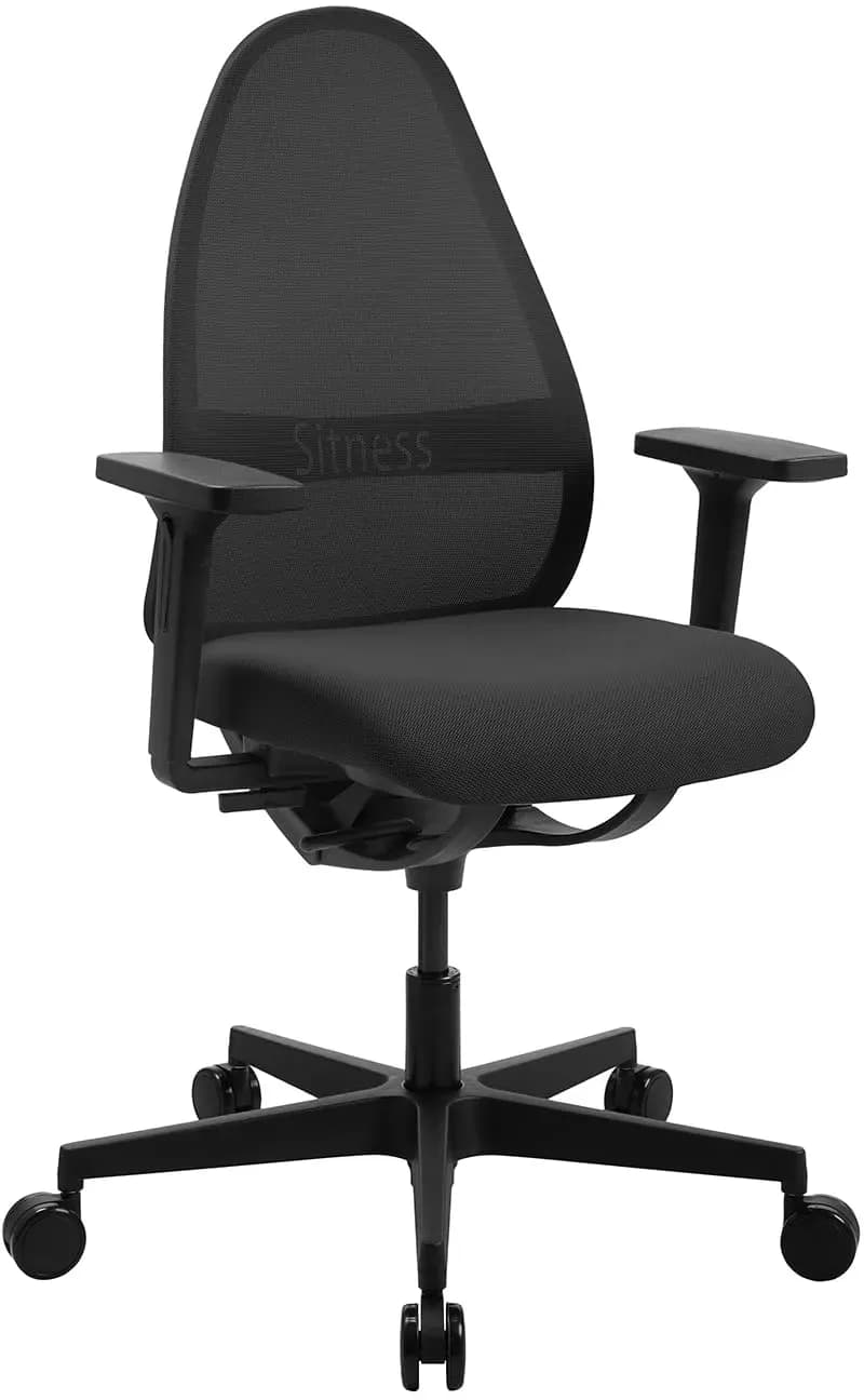 Soft Sitness Art Drehstuhl Polyester Schwarz