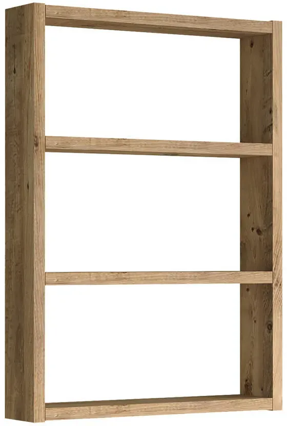 Küchenregal Lappajärvi 60 x 43 x 9 cm Eiche rustikal