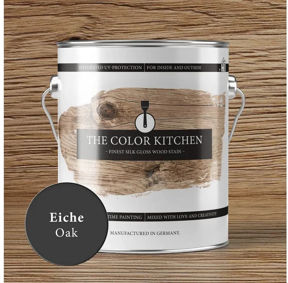 The Color Kitchen Holzlasur Eiche seidenglänzend 2,5 l